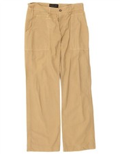 Marlboro Classics Herren Straight Freizeit Hose W30 L29 Beige Baumwolle AY10