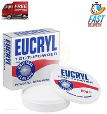 Eucryl Original Flavour Toothpowder  50g Smokers Stain Removal