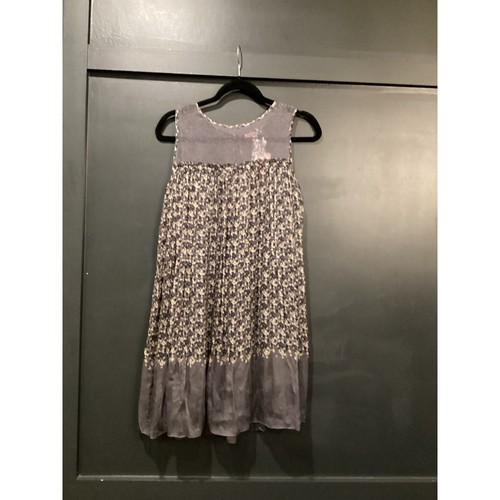 Calypso St. Barth Rhianna Silk Floral Print Shift sleeveless Mini Dress XS NWT