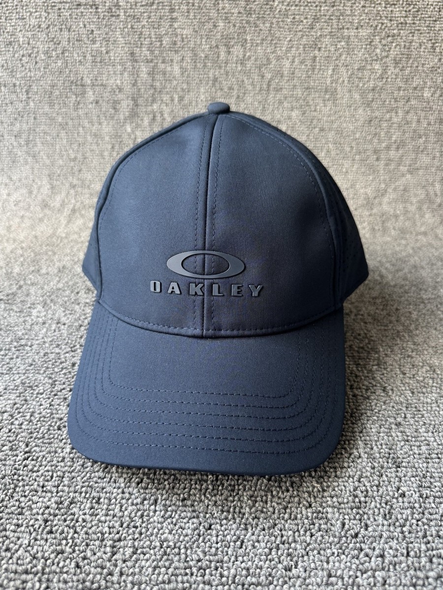 Oakley HYDROLIX Baseball Cap Snapback Navy Blue One Size Performance Hat