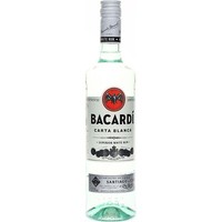 Bacardi Carta Blanca White Rum 0,7 Liter 37,5 % Vol.