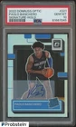 2022-23 Donruss Optic Holo Prizm #221 Paolo Banchero RC Rookie AUTO PSA 10