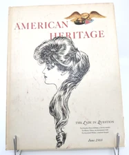 American Heritage June 1969 Vol XX No 4 Hardcover 112pp First To Fly Atlantic