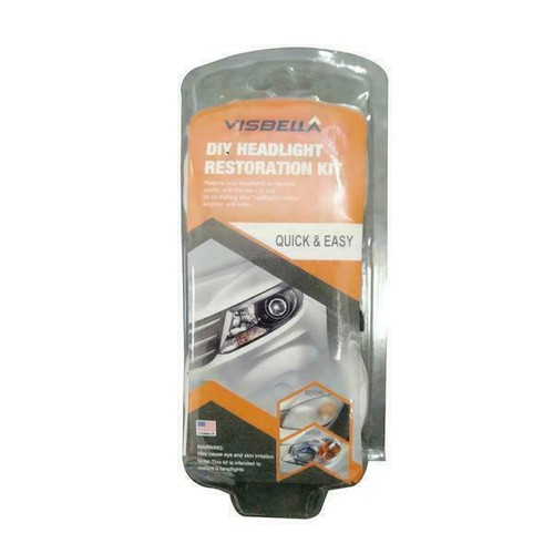 Headlight Restoration Kits Cleaning Lens Lamp + Sandpaper Gloves Spray Bottle AU - Picture 4 of 12