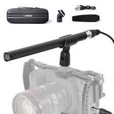 SYNCO D2 XLR Shotgun Condenser Microphone of Brass Body For Camcorders Camera
