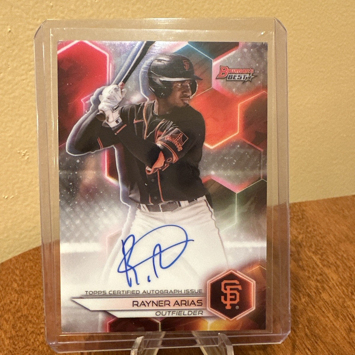 RAYNER ARIAS 2023 BOWMANS BEST BEST OF 2023 AUTO #B23-RA San 