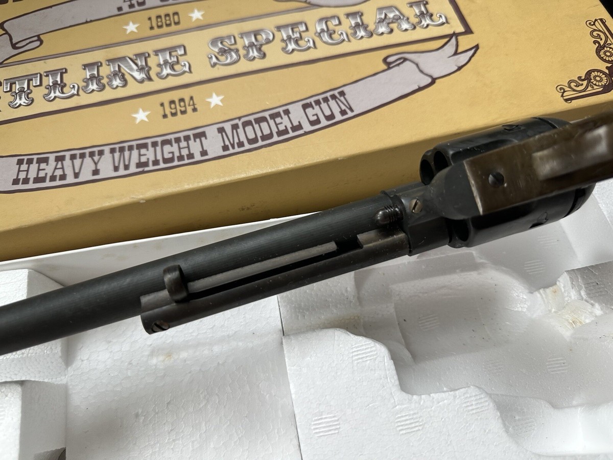 トイガン HUDSON COLT SAA 1st HW 829g Bounty SPG Hudson Colt Buntline Special .45 Movie Prop Gun | eBay