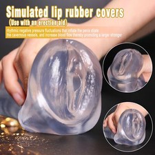 Silicone Sleeve for Penis Pump Stretcher Extender Hanger Enlarger Replacement
