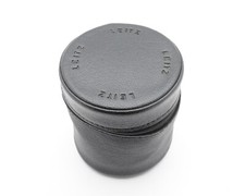 Leica Leitz Black Leather Lens Case 4.00" x 3.50" 15696