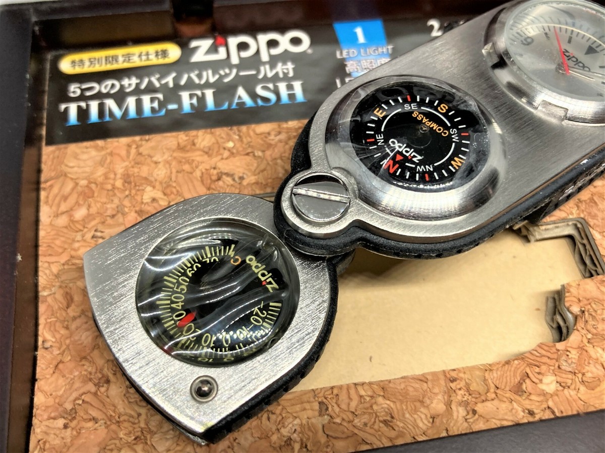 TIME FLASH ZIPPO 特別限定品ZIPPO Unused | TIME ZIPPO時計