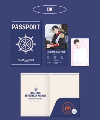 SEVENTEEN CAFE IN SEOUL OFFICIAL MD GOODS TICKET PHOTO + PHOTOCARD