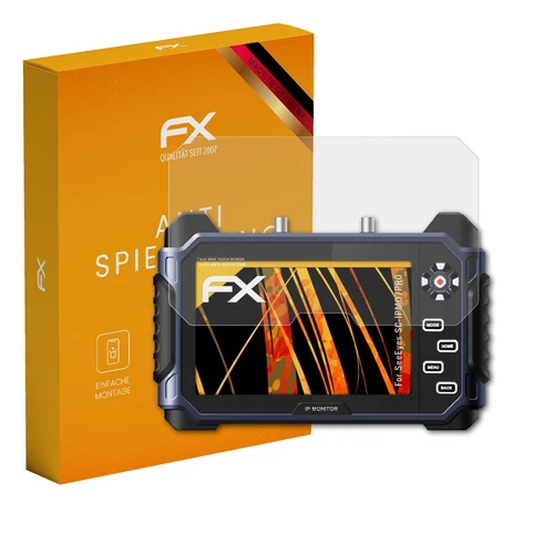 atFoliX Panzerfolie für SeeEyes SC-IPM07PRO Schutzfolie matt&stoßfest Folie