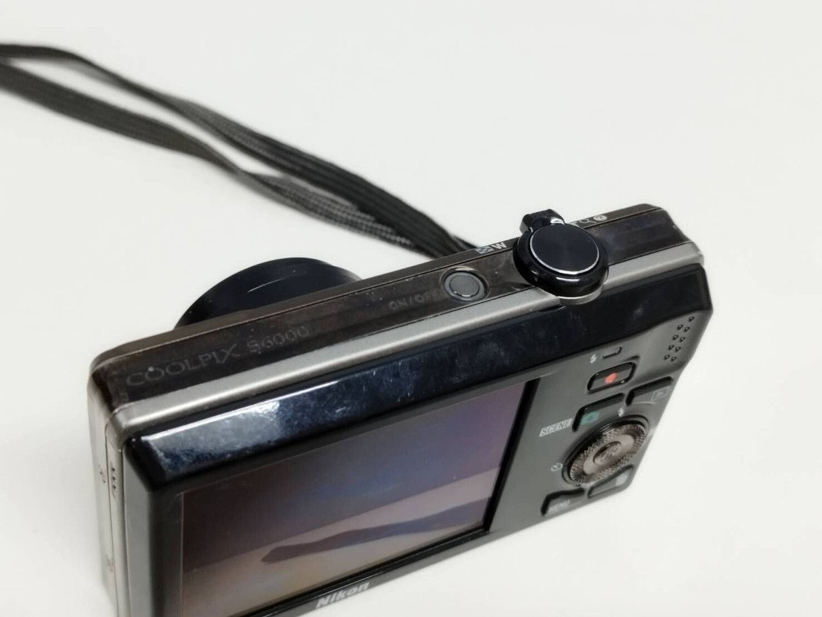 Nikon COOLPIX S6000 Brown Digital Camera 14.2MP 7x Optical