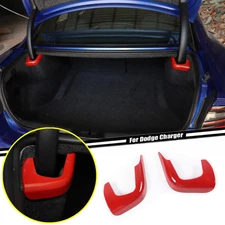 Car Tailgate Lift Handle Cover Trim For Dodge Charger 2011-2023 Accessories Red