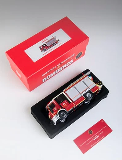 Camión Iveco Magirus Team Cab 2016 ( Extinción Incendios / Bomberos) Escala 1:43 - Imagen 4 de 4