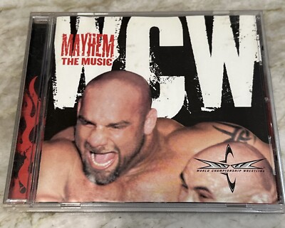 WCW Mayhem the Music (1999) CD Insane Clown Posse, Slayer, Metallica