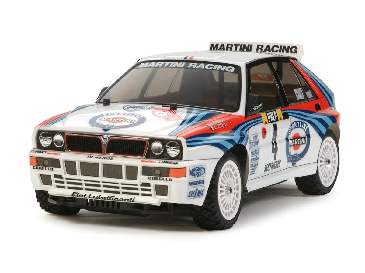 タミヤ Lancia Delta Integrale ラジコンボディ 1/10 TAMIYA 1/10 Lancia Delta Integrale XV-01 Chassis Electric RC/4WD