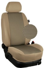Renault Twingo ab 2014 Maß Sitzbezüge Schonbezüge Komplett: Dubai/beige