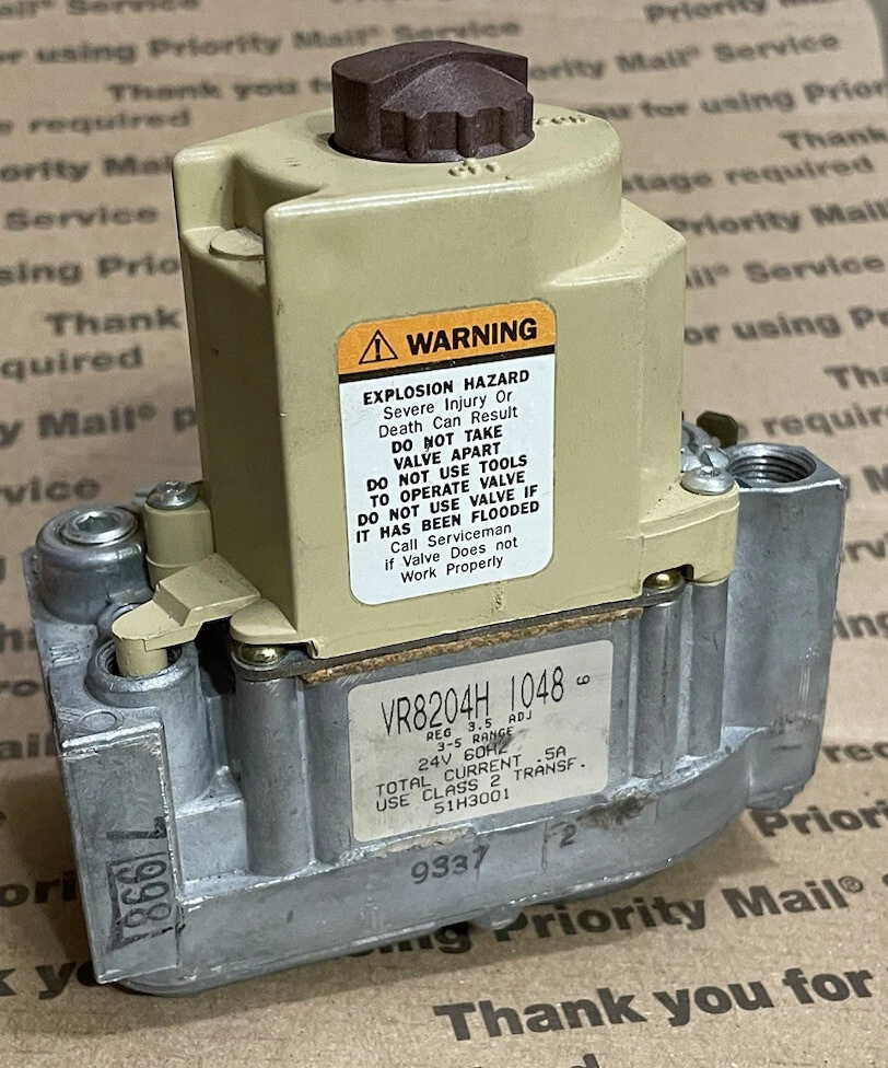 Honeywell VR8204H 1048 Lennox Armstrong Ducane 51H3001 Furnace Gas Valve  CHECKED | eBay