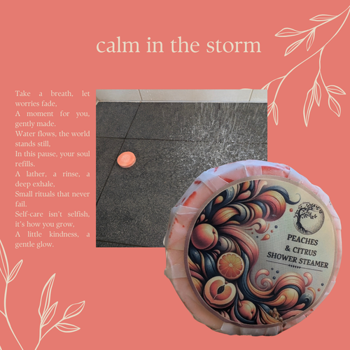 6 Citrus Shower Steamers | Aromatherapy Spa Tabs | Vegan & Natural - Picture 6 of 7