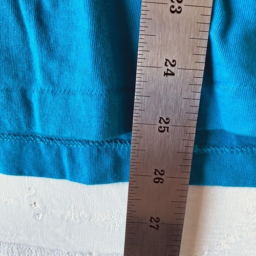 Camiseta Gap Para Hombres Verde Azulado Bolsillo S 100% Algodón Azul Hecha en EE. UU. Manga Corta Pequeña - Imagen 5 de 8