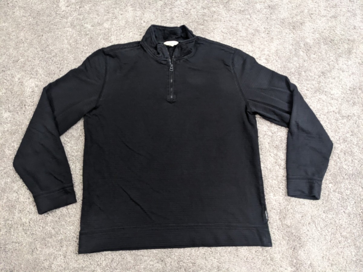 Calvin Klein Jeans Pullover Mens Extra Large Long Sleeve Quarter Zip Long  Sleeve