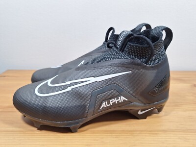 Nike Alpha Menace Elite 3 Flyknit Football Cleats Black CT6648-010  