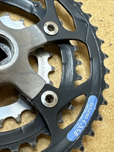 Guarnitura Mountain Bike Tripla Vintage Specializzata 175mm Sugino 22/32/42t - Foto 9 di 12