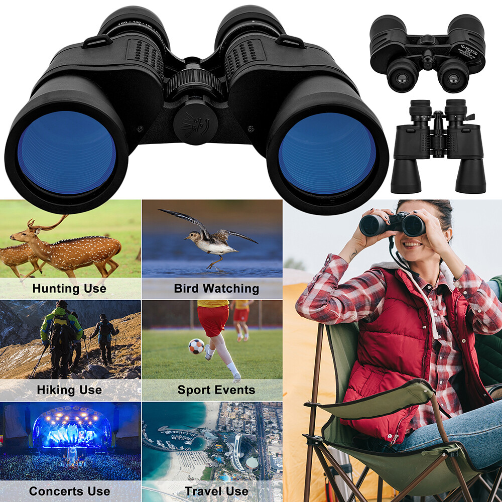 100×180 High Power Auto Focus Binoculars BAK4 Hunting Camping HD Night Vision Cuisine reunionnaise