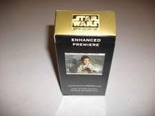 Star Wars CCG Factory Sealed Enhanced Premiere Pack Box Leia With Blaster Rifle