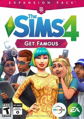 The Sims 4: Get Famous Expansion Pack PC/MAC 2018 Download Game NEW Spine Crack