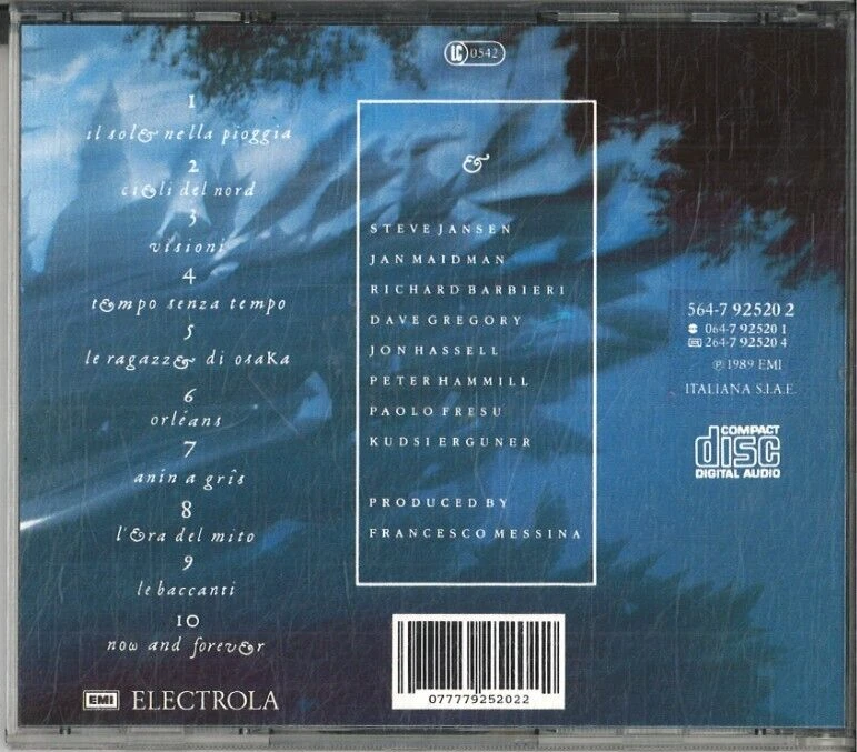 alice - il sole nella pioggia ( 1989, CD ) - Bild 2 von 2