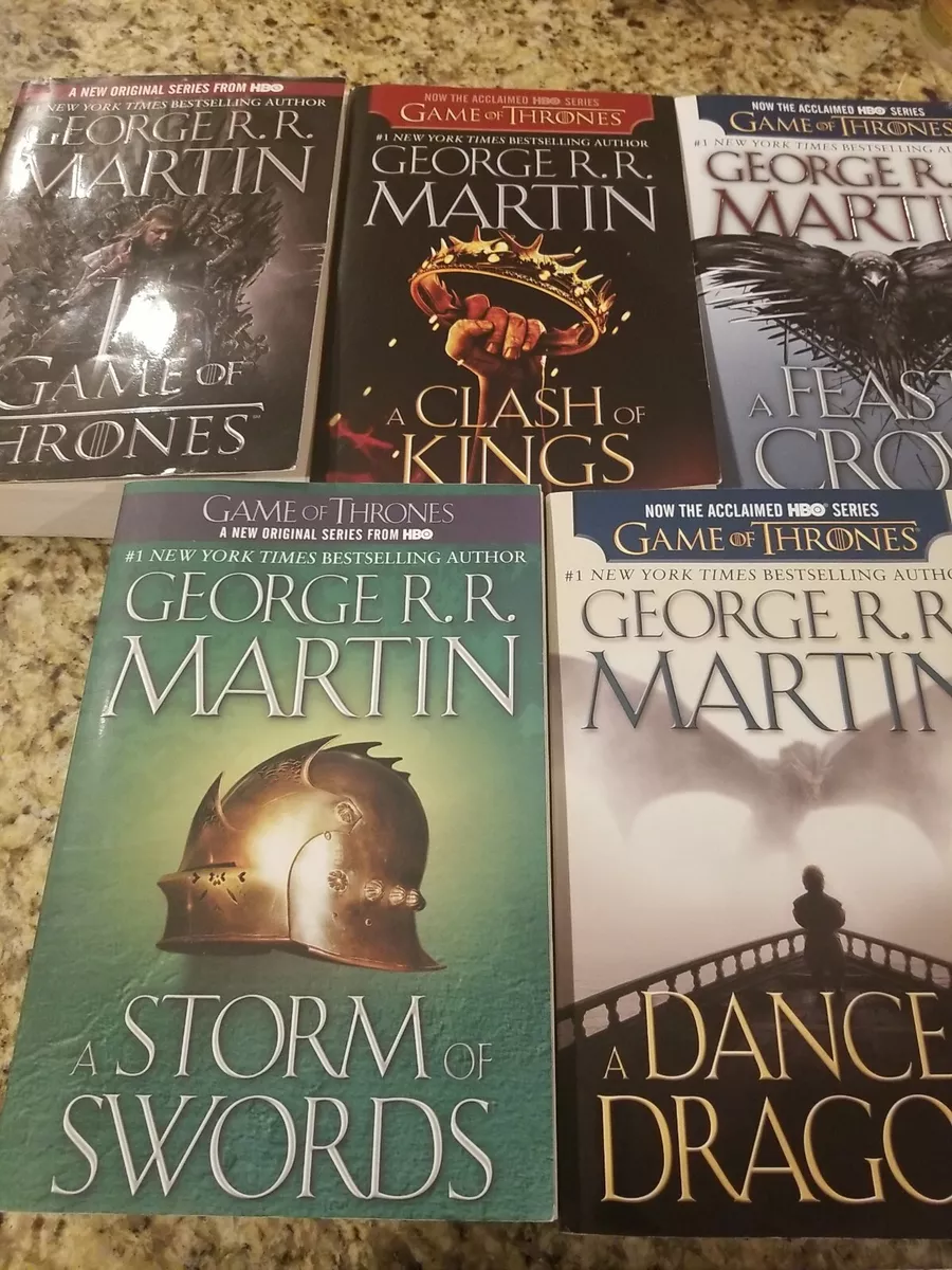 Buy the Set of 5 Game Of Thrones Books