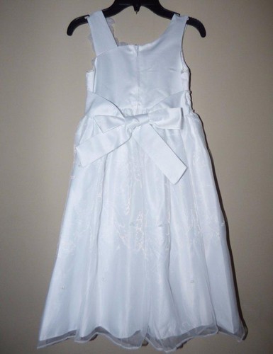 BONNIE JEAN Girls 7 Sequin Floral Communion, Wedding or Occasion Dress NWT - Bild 3 von 5