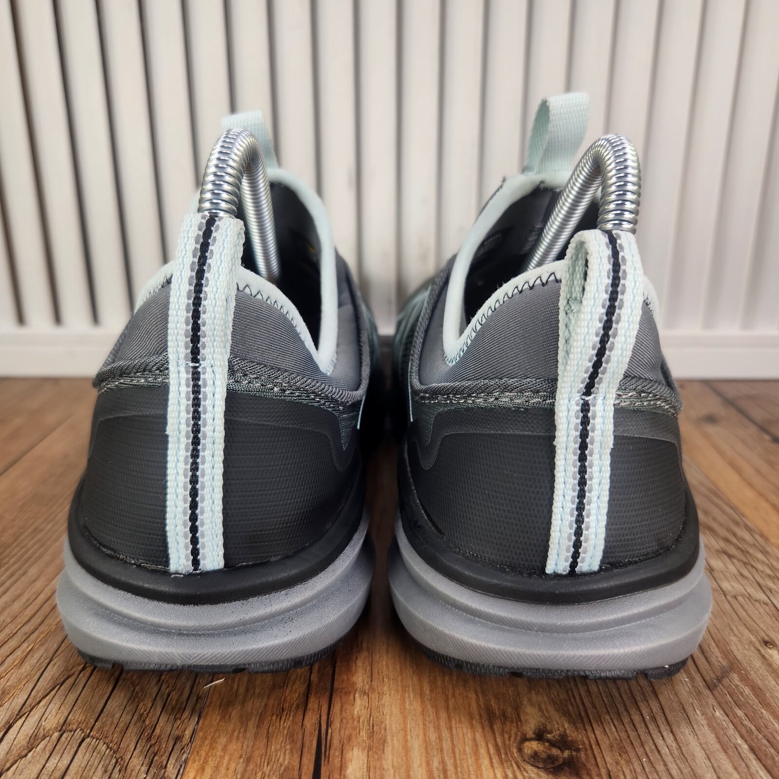 Scarpe da Lavoro Keen Vista Energy Shift Donna 7 Larghe Acciaio Grigio Blu Vetro Punta Carbonio