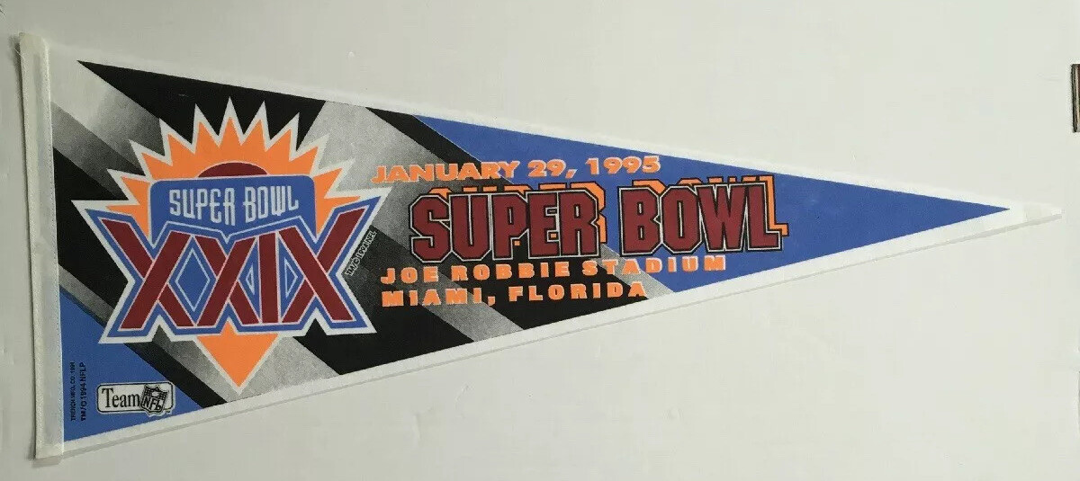 SUPER BOWL XXIX (SAN FRANCISCO 49ERS/SAN DIEGO CHARGERS) LICENSED