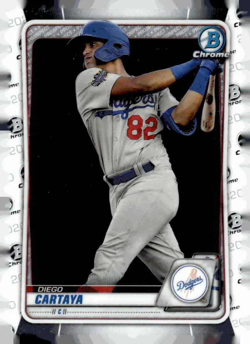 Diego Cartaya trading card