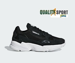 Adidas Falcon W Nero Scarpe Shoes Donna Sportive Sneakers B28129 2019 | eBay