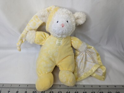 Baby Gund Paisley Lamb Plush Sheep Musical Wind Up Yellow Lovey 58280 Stuffed