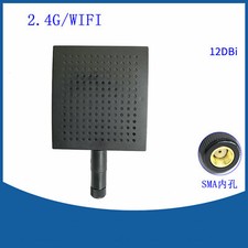1pcs New 2.4GHz 12dBi Panel WiFi Antenna Directional RP-SMA Male Connector