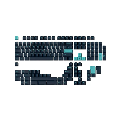 DROP DCX Dusk Keycap Set, Doubleshot ABS Cherry MX Style Keyboard