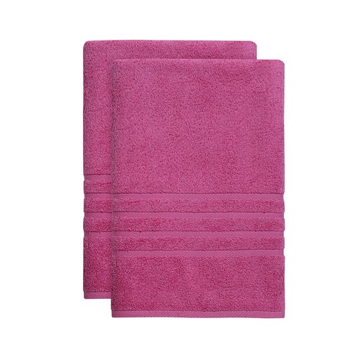 Rosyn Home Hotel Quality Turkish Cotton 35" x 70" 2 Pieces Oversized Bath Sheet - Picture 12 of 20