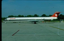 HB-INM  SWISSAIR  MD-81   ORIGINAL KODAK SLIDE  G-027