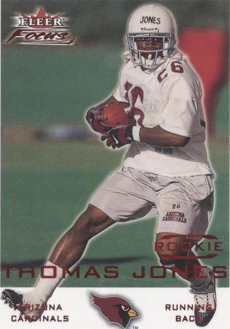 2000 Fleer Focus Thomas Jones #236 - 1 of 2