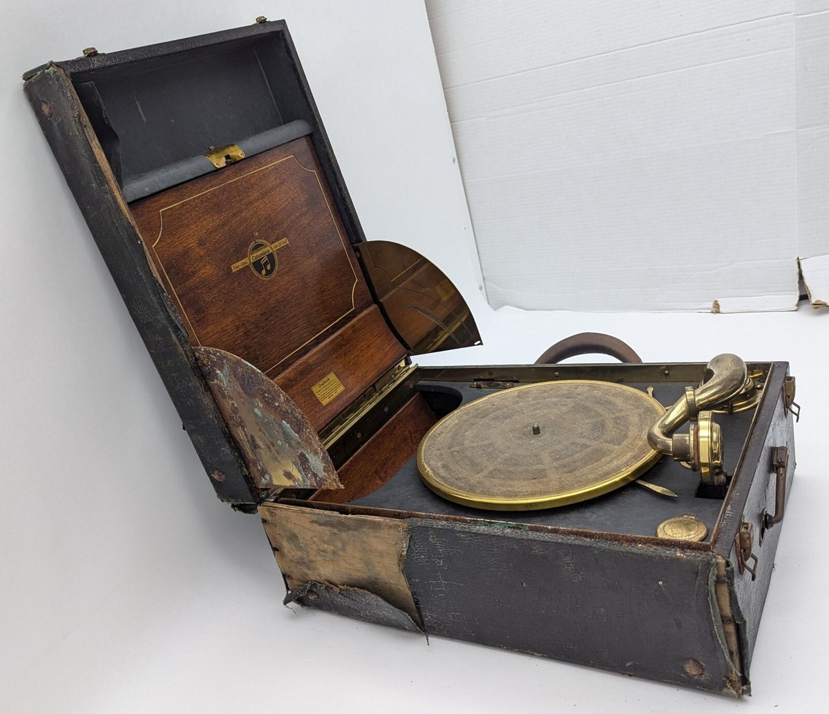 【蓄音機】Columbia Viva-tonal Grafonola GRAMOPHONE COLUMBIA VIVA-TONAL GRAFONOLA No 117A RARE 1920