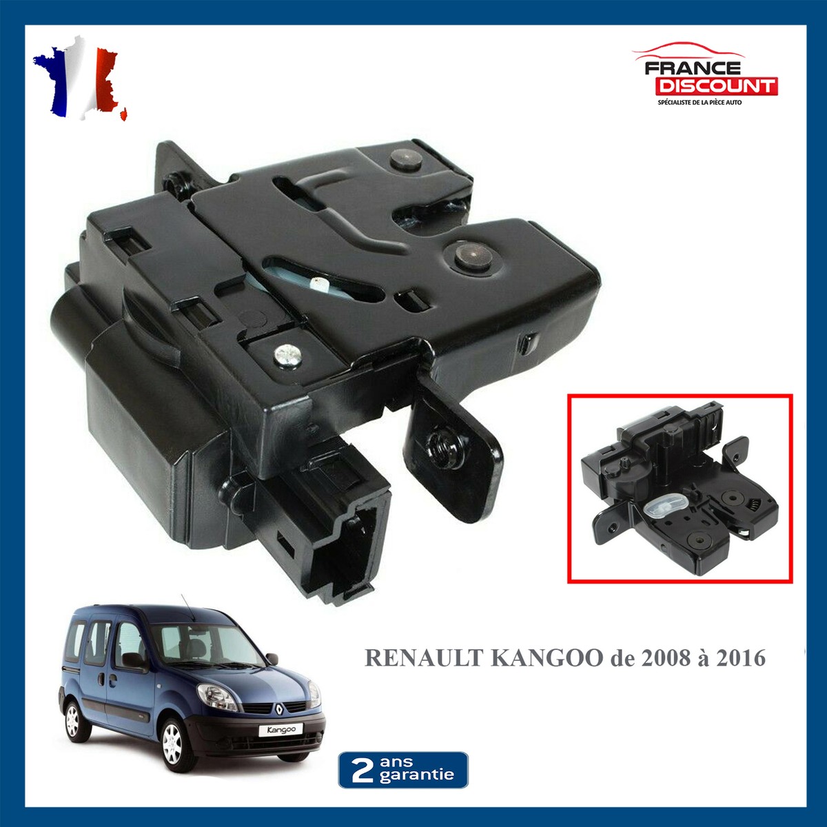 Serrure De Hayon Pour Coffre Renault R12 Break - Pièce Neuve, Compatibilité Vérifiée