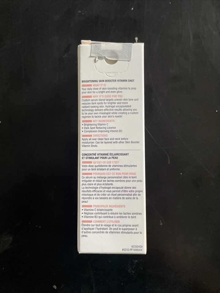 SkinBooster Vitamin Shot Dark Spot Reducing Brightening - Image 4 of 4