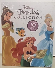 DISNEY PRINCESS COLLECTION BOX SET OF 10 HC BOOKS - BRAND NEW