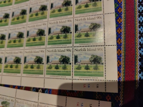 Norfolk Island Stamps 2 Sheets/100 Stamps MNH - Picture 5 of 9