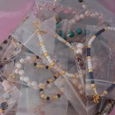 Mixed Lot Beaded Bracelets Multicolor Fashion...